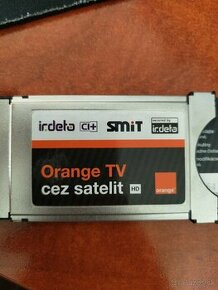 Orange TV cez satetelit Irdeto Ci+ cam modul