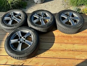 Hliníkové disky r16 + zimné pneu POLARIS 5