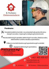 Elektrikár, Elektroinštalácie Prievidza a okolie