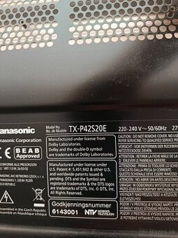 Predám televízor Panasonic