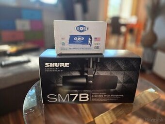 Shure SM7B + Cloudfilter CL1