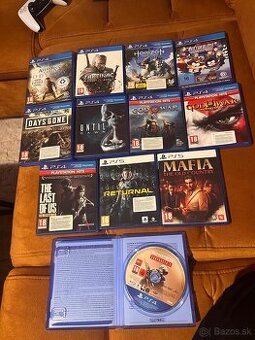 Predám hry na ps4/ps5