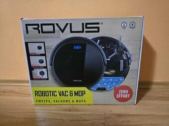 Rovus robotic vac &mop sweeps, vacums &mops