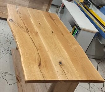 Dubová stolová doska - dub natur