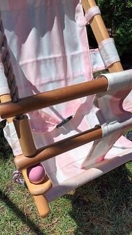 Detská látková hojdačka