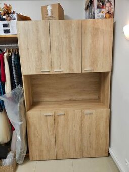 Dubová skriňa/kredenc - 1