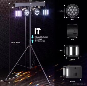 🎛️ Predám DJ osvetlenie – výkonné svetlá pre každú párty 🎉