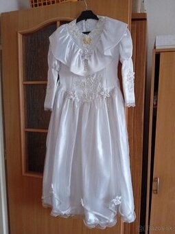 Predám šaty na prvé prijímanie za 15 eur č.140