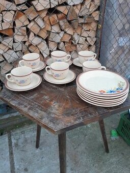 Predám šálky podšálky a tanieriky