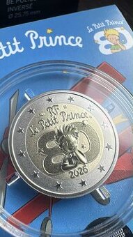 Pamätné 2€ mince Malý princ Proof