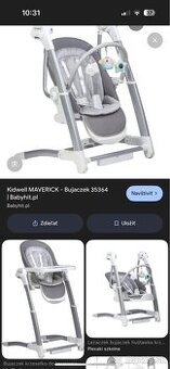 Multifunkčná jedálenska stolička pre dieťa