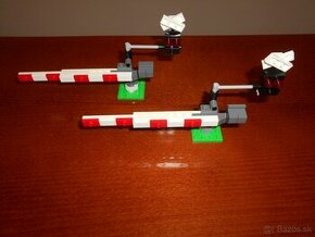 LEGO železničné závory (pár) - nové - 1