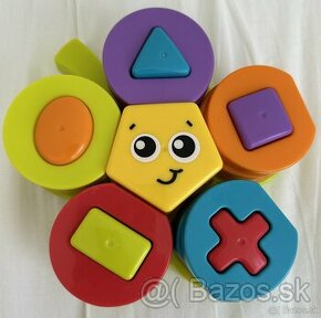Playgro Skladacie puzzle KVETINA s tvarmi za 7E