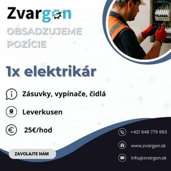 1x elektrikár