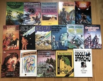 mix sci-fi a fantasy - väčšinou český jazyk