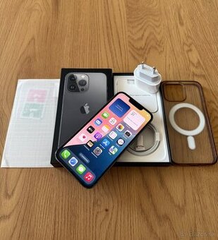 iPhone 13 Pro 128 gb Graphite - komplet príslušenstvo,zaruka