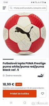 Predám futbalové lopty Puma