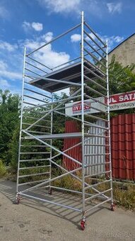 Predám pojazdné hliníkové lešenie Klimatek PV 6,2