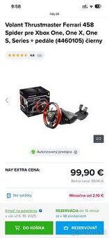 Volant Thrustmaster Ferrari 458