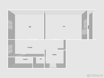 Pripravujeme 2 izbový byt s balkónom, /56m2/, Žilina - Hliny