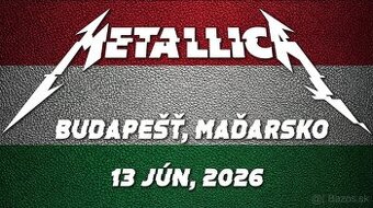 Metallica Budapešť 2026