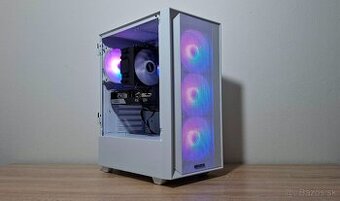 Hráčske pc 6jadro RYZEN 5 5600X/NVME/2TB HDD/RX6650XT 8GB