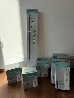 Sanita - baterie HANSGROHE, umyvadla LAUFEN