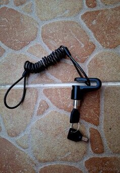 Zamok na kolobezku bike e-bike + kotucovu brzdu