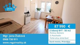 Krásny 2-izbový byt v širšom centre Prievidze - 1