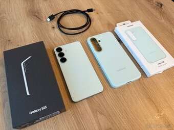 Samsung Galaxy S25 v záruke + originál kryt