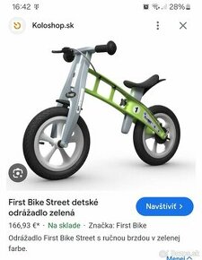 First bike steet odrážadlo - 1