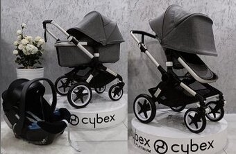 TOP TERÉNNA TROJKOMBINÁCIA FOX2 ALU BLACK MELANGE