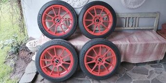 18" Autec Wizard Orange + Michelin Pilot Alpin 5