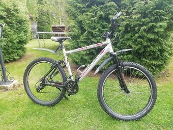 Celoodpružený horský bicykel Merida