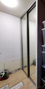 Dizajnové posuvné dvere 116x260 na vstavanú skriňu