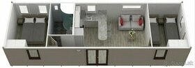 Mobilný nový3 izbový dom 48m2 -ihneď k odberu-