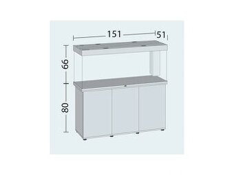 Juwel Komplet Rio 450 LED (450l)