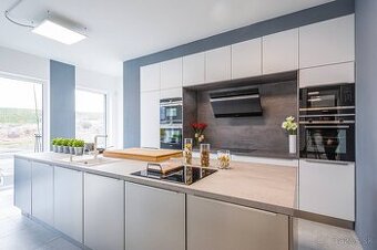 kuchynska linka leskla, nerezova, industrialny styl