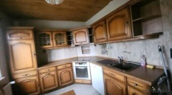 Rustikální dubová linka se spotřebiči, 4910