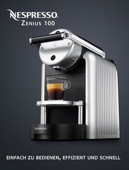 Nespresso Zenius 100 - novy