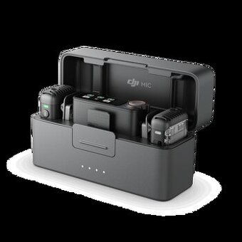 DJI Mic 2 (2 TX + 1 RX + Charging Case) a príslušenstvo.