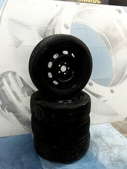 🛞 185/60 r15 disky 5x100 zimné gumy Škoda Fabia Rapid Octav