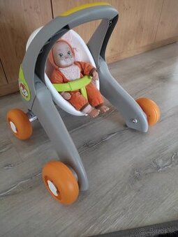 Chodítko 3v1 kočiar+babika