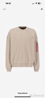 Mikina ALPHA INDUSTRIES XL