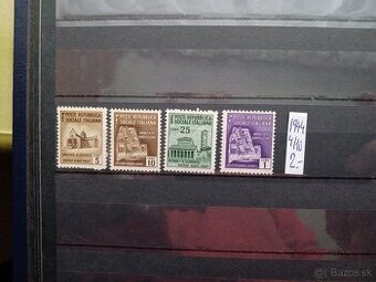 Poštové známky č.420 - Taliansko  r.1944