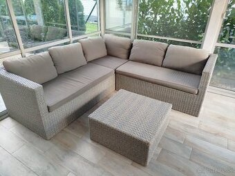 Ratanová sedacia súprava - 1