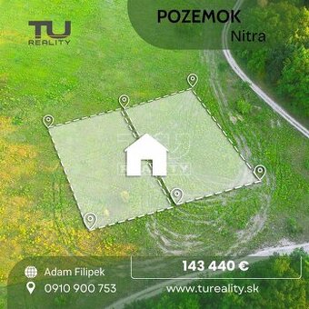 Na predaj slnečný pozemok v lukratívnej časti Nitry - 600m2