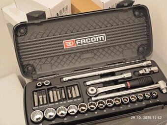 Profi Gola sada Facom 3/8 12-hranné orechy