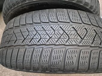 205/50 r17 zimné 4 ks PIRELLI dezén 5,1 - 4,6 mm DOT2021