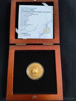 zlatá investičná minca Abrex 1oz